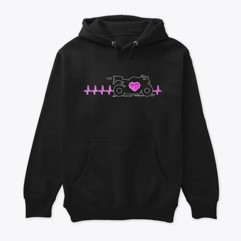 Moto Love Heartbeat Biker - Pink