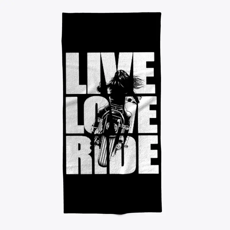 Live Love Ride for Bikers Apparel