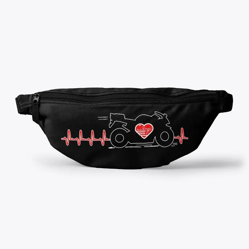 Moto Love Heartbeat Biker - Red