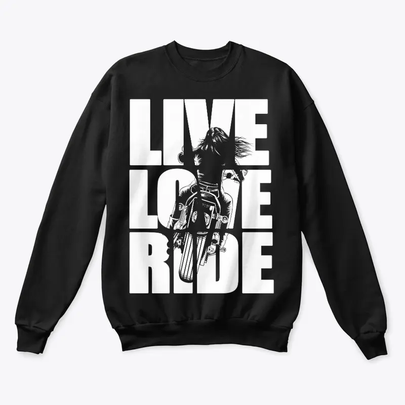 Live Love Ride for Bikers Apparel