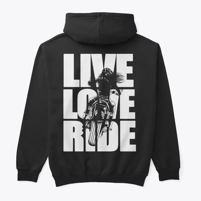 Live Love Ride for Bikers Apparel