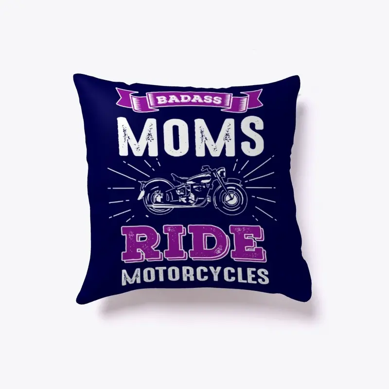 Badass Moms Ride Motorcycle Gift for Her